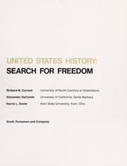 Tapa de United States history: search for freedom