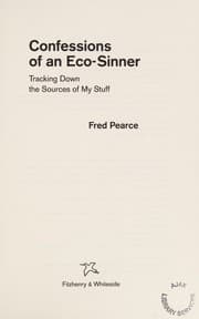 Tapa de Confessions of an eco-sinner