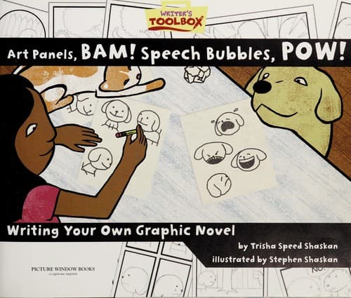 Tapa de Art panels, bam! speech bubbles, pow!