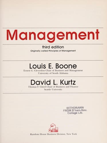 Tapa de Management
