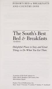 Tapa de Bed & Breakfasts and Country Inns: South