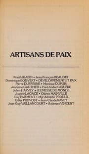 Tapa de Artisans de paix