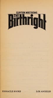 Tapa de Birthright