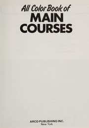 Tapa de All color book of main courses