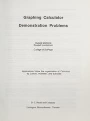 Tapa de Graphing Calculator Demonstration Problems Ti-81