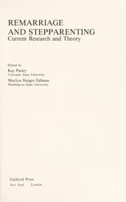 Tapa de Remarriage and stepparenting