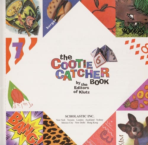 Tapa de The cootie catcher book