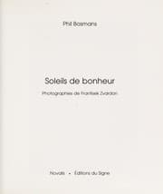 Tapa de Soleils de bonheur