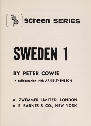 Tapa de Sweden