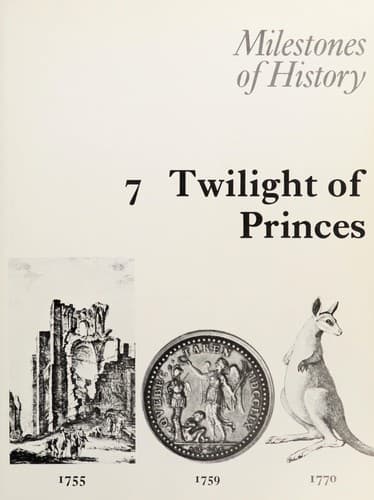Tapa de Twilight of princes