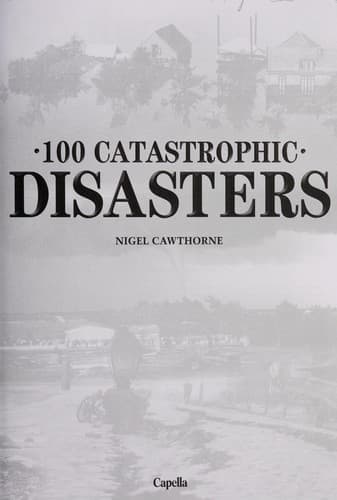 Tapa de 100 disasters that shook the world