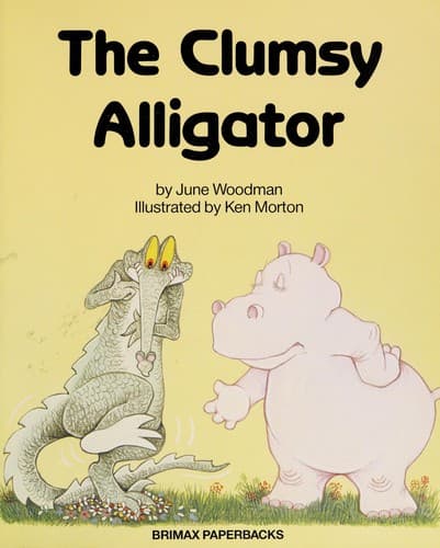 Tapa de The Clumsy Alligator (Read by Yourself)