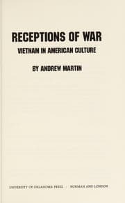 Tapa de Receptions of war