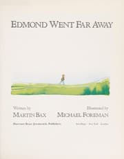 Tapa de Edmond Went Far Away