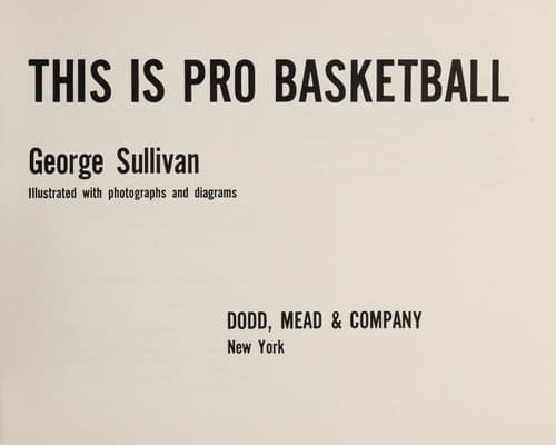 Tapa de This is pro basketball