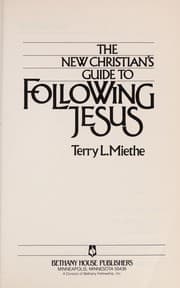 Tapa de The new Christian's guide to following Jesus