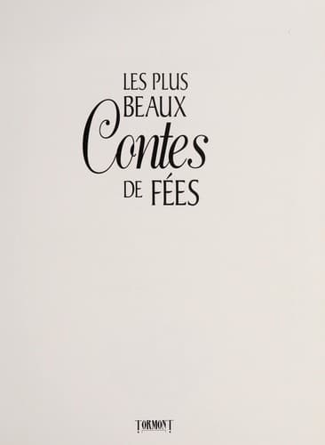 Tapa de Les plus beaux contes de fees
