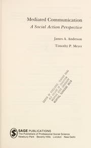 Tapa de Mediated communication