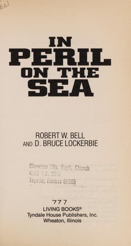 Tapa de In peril on the sea
