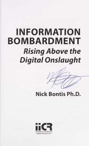 Tapa de Information bombardment