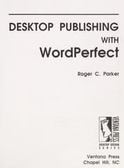 Tapa de Desktop publishing with WordPerfect