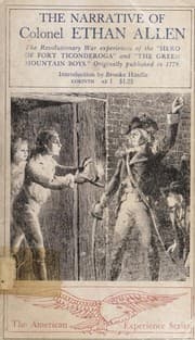 Tapa de The narrative of Colonel Ethan Allen