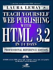 Tapa de Teach yourself Web publishing with HTML 3.2 in 14 days