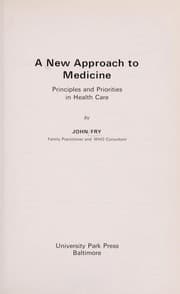Tapa de A new approach to medicine