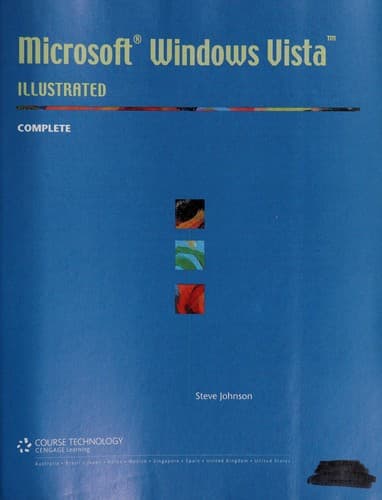 Tapa de Microsoft Windows Vista  Illustrated Complete