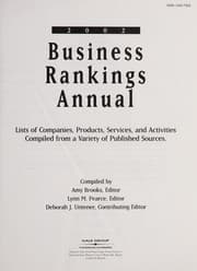 Tapa de Business rankings annual