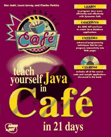 Tapa de Teach yourself Java in Café in 21 days