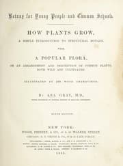 Tapa de Botany for young people and common schools