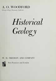 Tapa de Historical geology