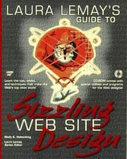 Tapa de Laura Lemay's guide to sizzling Web site design
