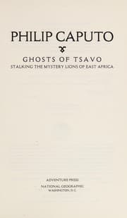 Tapa de Ghosts of Tsavo