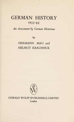 Tapa de German history, 1933-45