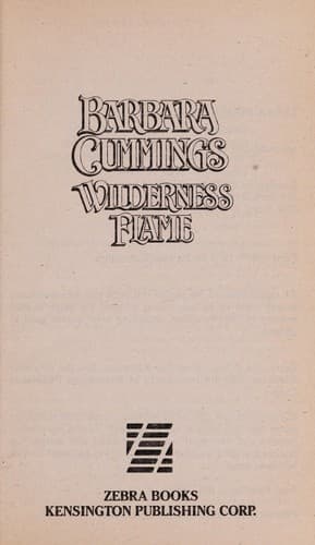 Tapa de Wilderness flame