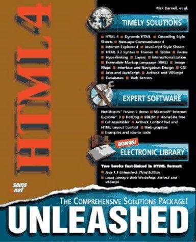 Tapa de HTML unleashed