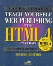 Tapa de Teach yourself Web publishing with HTML 3.2 [i.e. 4] in 14 days