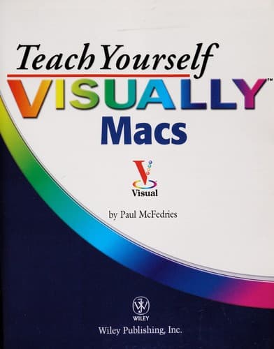 Tapa de Teach yourself visually Macs