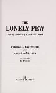 Tapa de The lonely pew