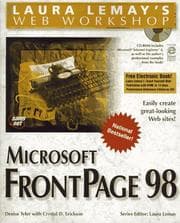 Tapa de Microsoft FrontPage 98