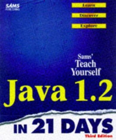 Tapa de Sams teach yourself Java 1.2 in 21 days