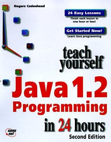 Tapa de Teach Yourself Java 1.2 in 24 Hours
