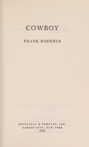 Tapa de Cowboy