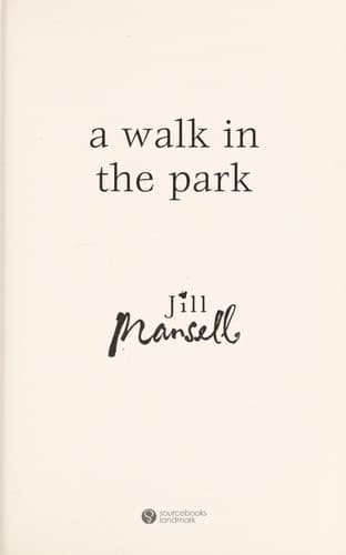 Tapa de A walk in the park