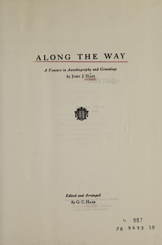 Tapa de Along the way