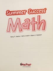 Tapa de Summer success math