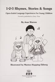 Tapa de 1-2-3 rhymes, stories & songs