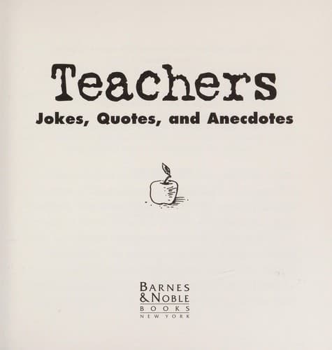 Tapa de Teachers